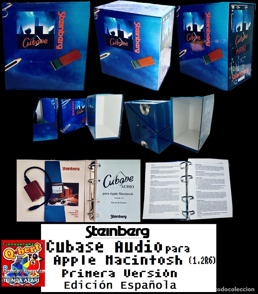 Musikinstrumente: Cubase Audio para Apple Macintosh v.1.2r6 [Steinberg] 1993 Ventamatic / Steinberg [Apple Macintosh]