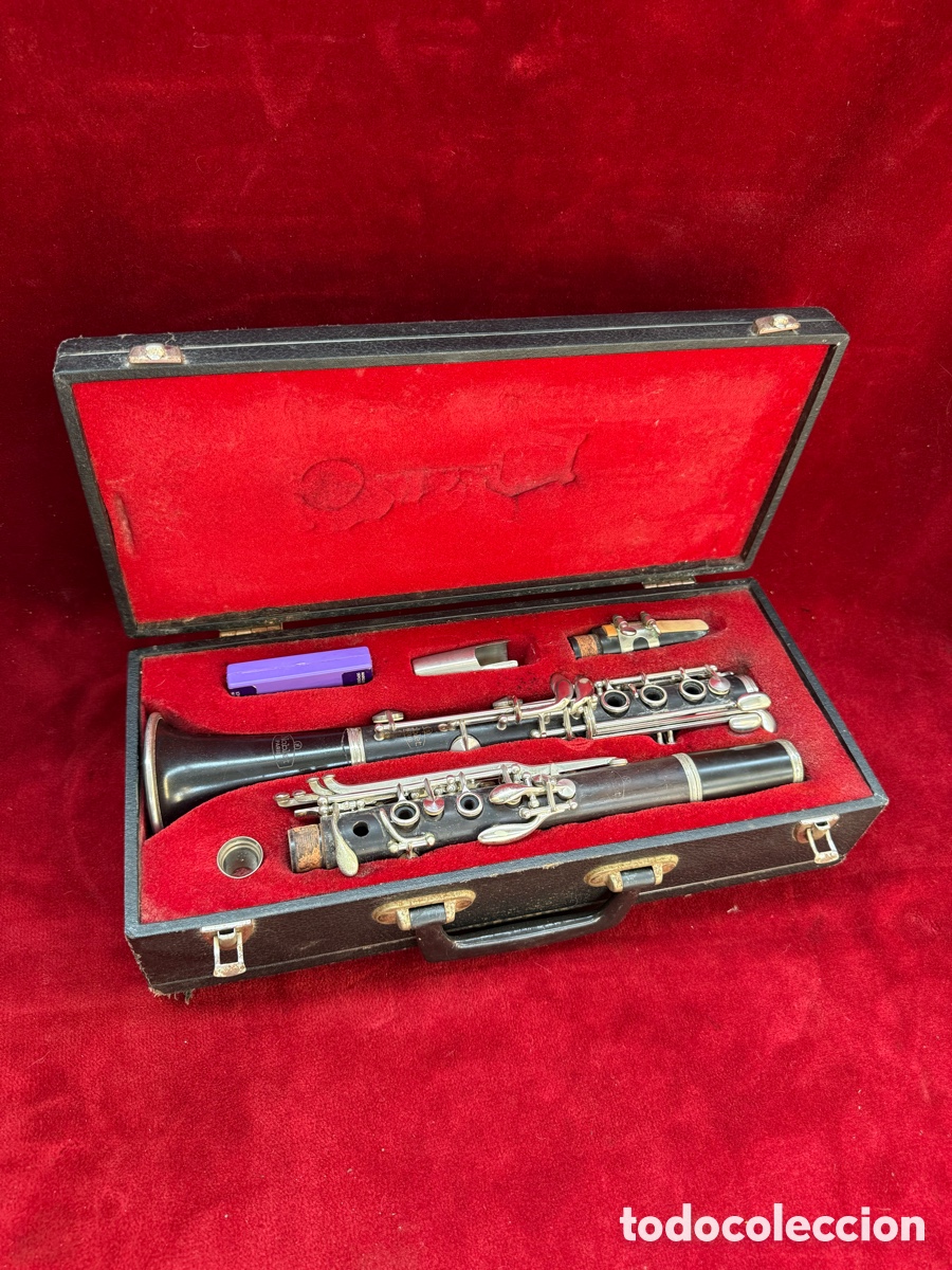 Instrumentos musicales: Antiguo Clarinete Noblet,Paris,funcionando!