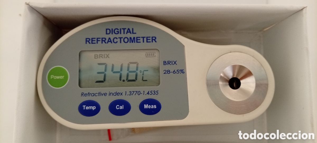 Instrumentos musicales: .REFRACTOMETER DIGITAL PORTATIL COMPE AUTOM-TEMPE - Foto 2