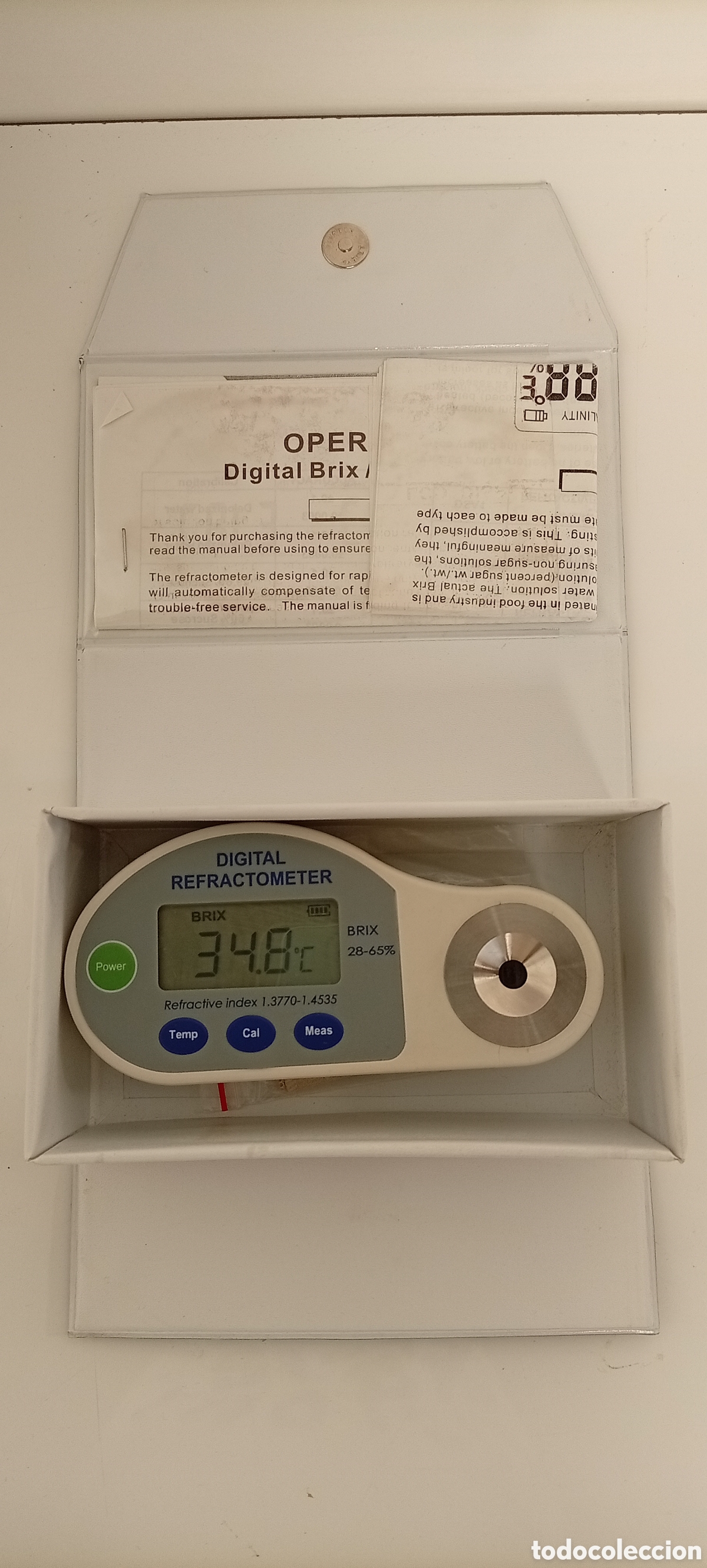 Musikinstrumente: REFRACTOMETER DIGITAL PORTATIL COMPE AUTOM-TEMPE