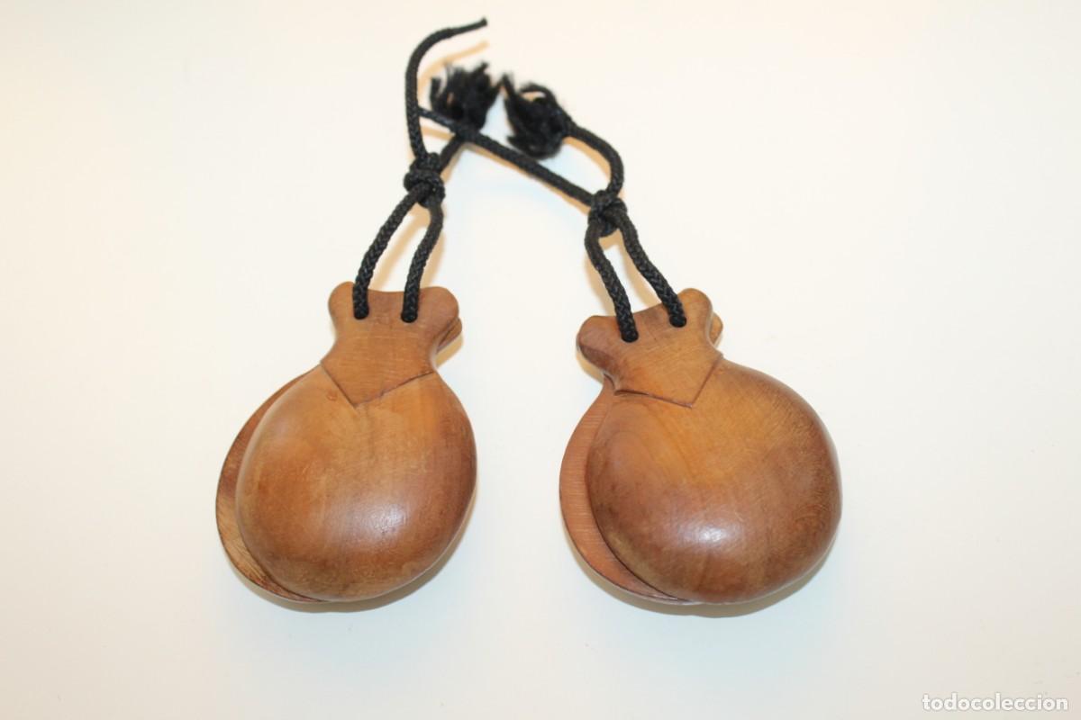 Instrumentos musicales: ANTIGUAS CASTA&Ntilde;UELAS DE MADERA - Foto 2