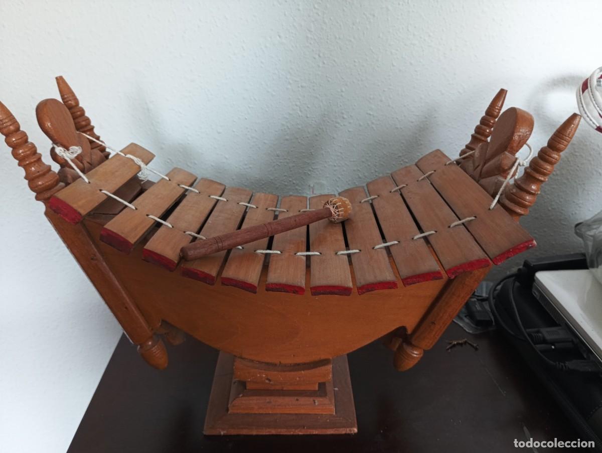 Instrumentos musicales: xilofono original de peru