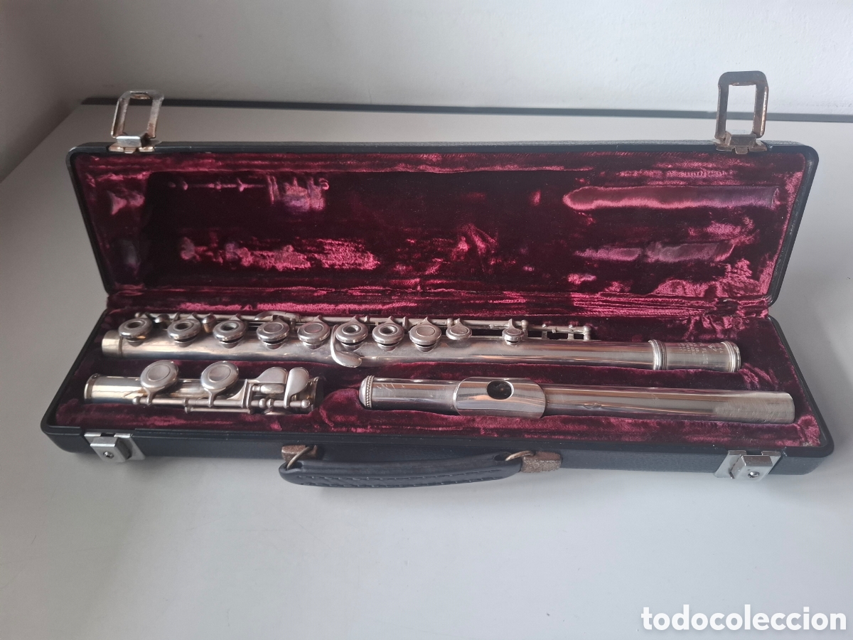 Instrumentos musicales: Flauta travesera Sankyo Silver Sonic