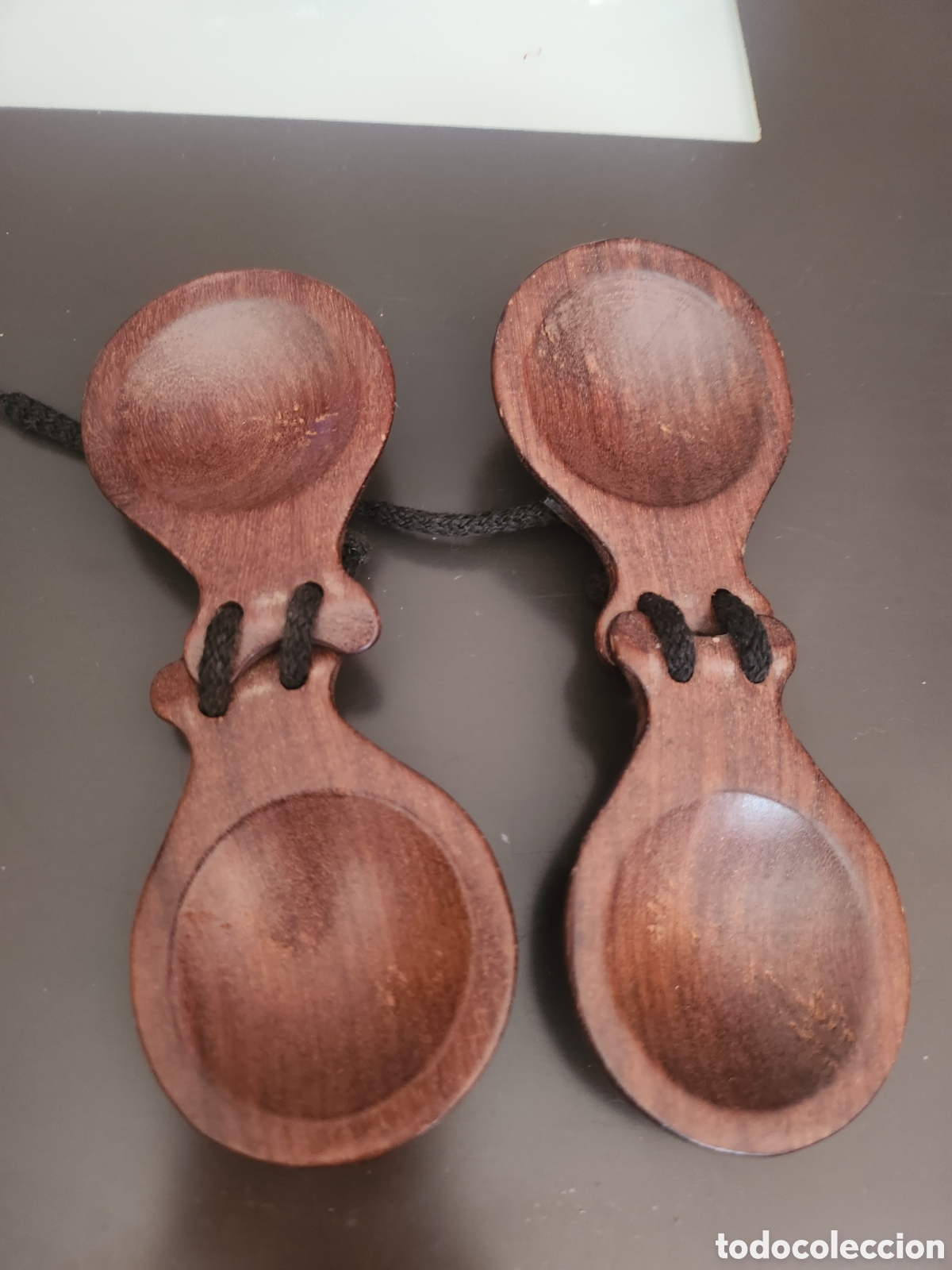 Instrumentos musicales: Casta&ntilde;uelas de madera - Foto 2