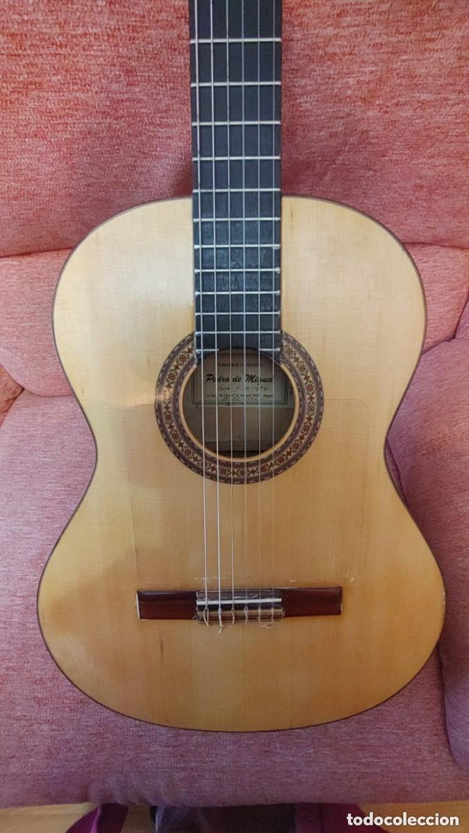 Instrumentos musicales: GUITARRA FLAMENCA AMPLIFICADA PEDRO DE MIGUEL-GRAN SONIDO