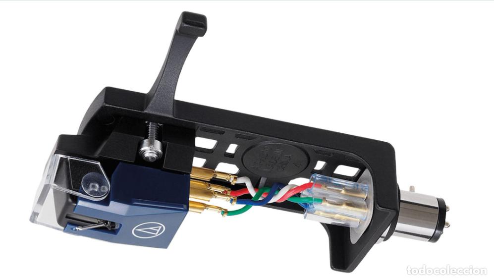 Instrumentos musicales: C&Aacute;PSULA DE GIRADISCOS MM Audio-Technica AT-VM520xEB/H