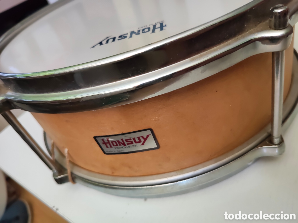 Instrumentos musicales: Tambor Honsuy 27 cm diametro - Foto 4