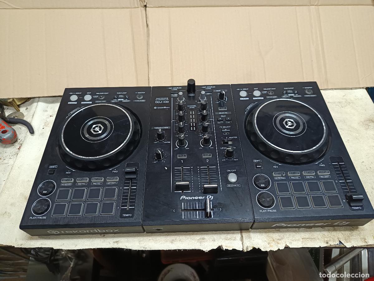 Instrumentos Musicais: MESA CONTROLADOR DJ DE 2 CANALES, PIONEER DDJ-400, REKORDBOX, BUEN ESTADO, NO PROBADA.