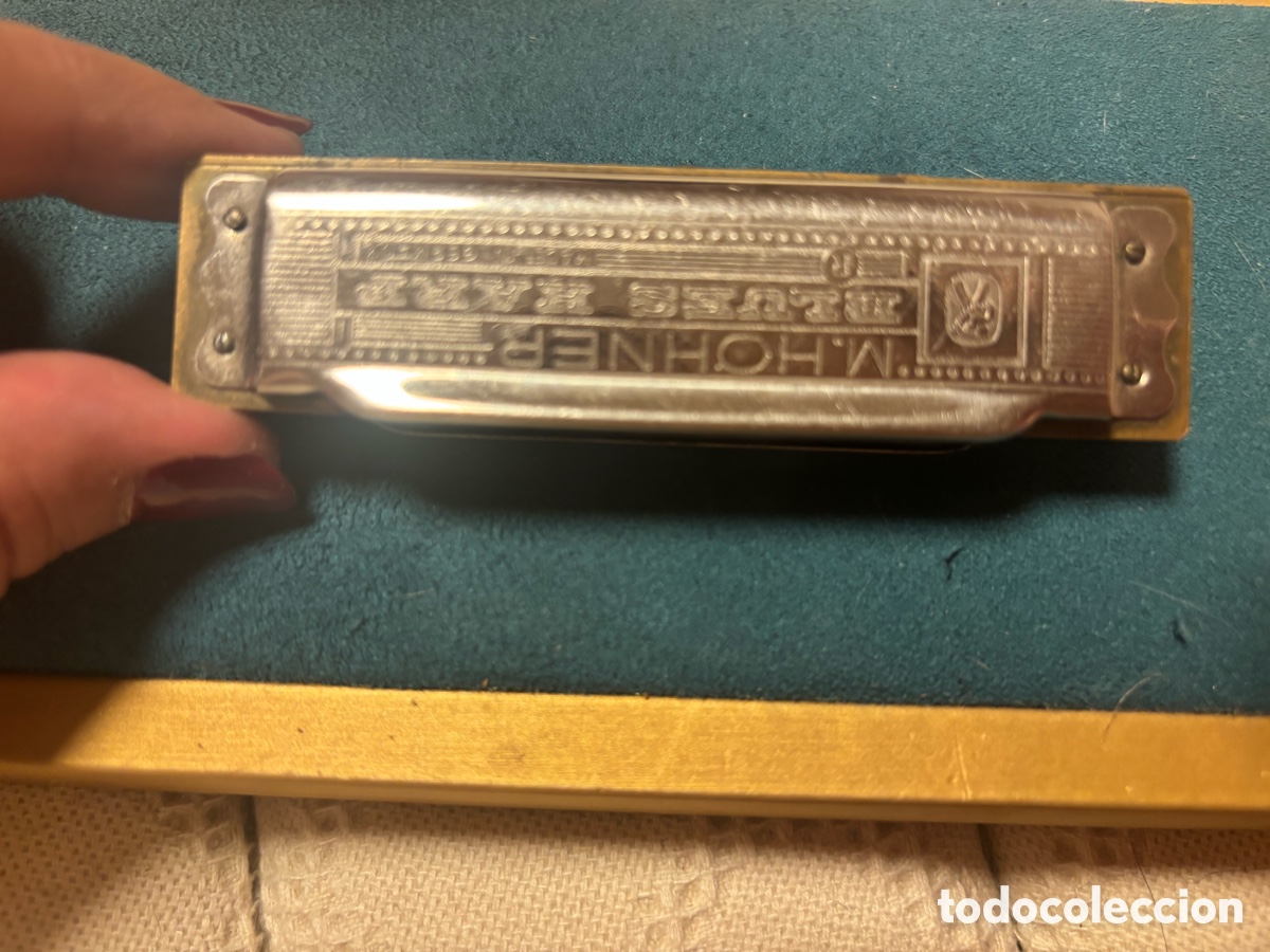 Instrumentos musicales: Arm&oacute;nica M. HOHNER blues Harp