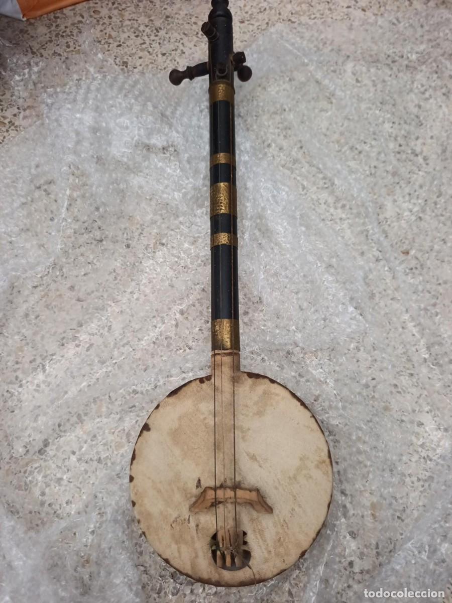 Musical instruments: Lotar / Loutar tradicional marroqu&iacute; &ndash; instrumento bereber de 4 cuerdas &ndash; Marruecos &ndash; siglo XX