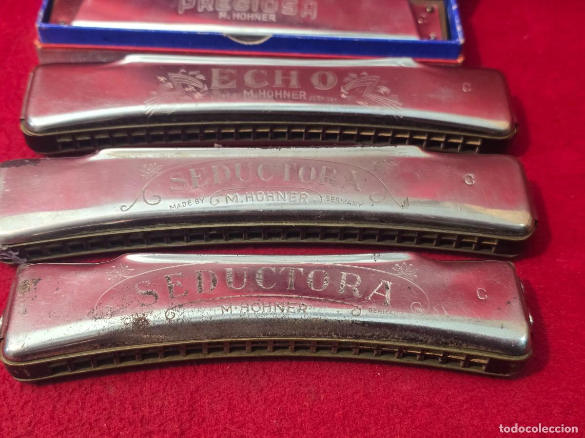 Instrumentos musicales: LOTE 4 HARMONICAS HOHNER - Foto 2