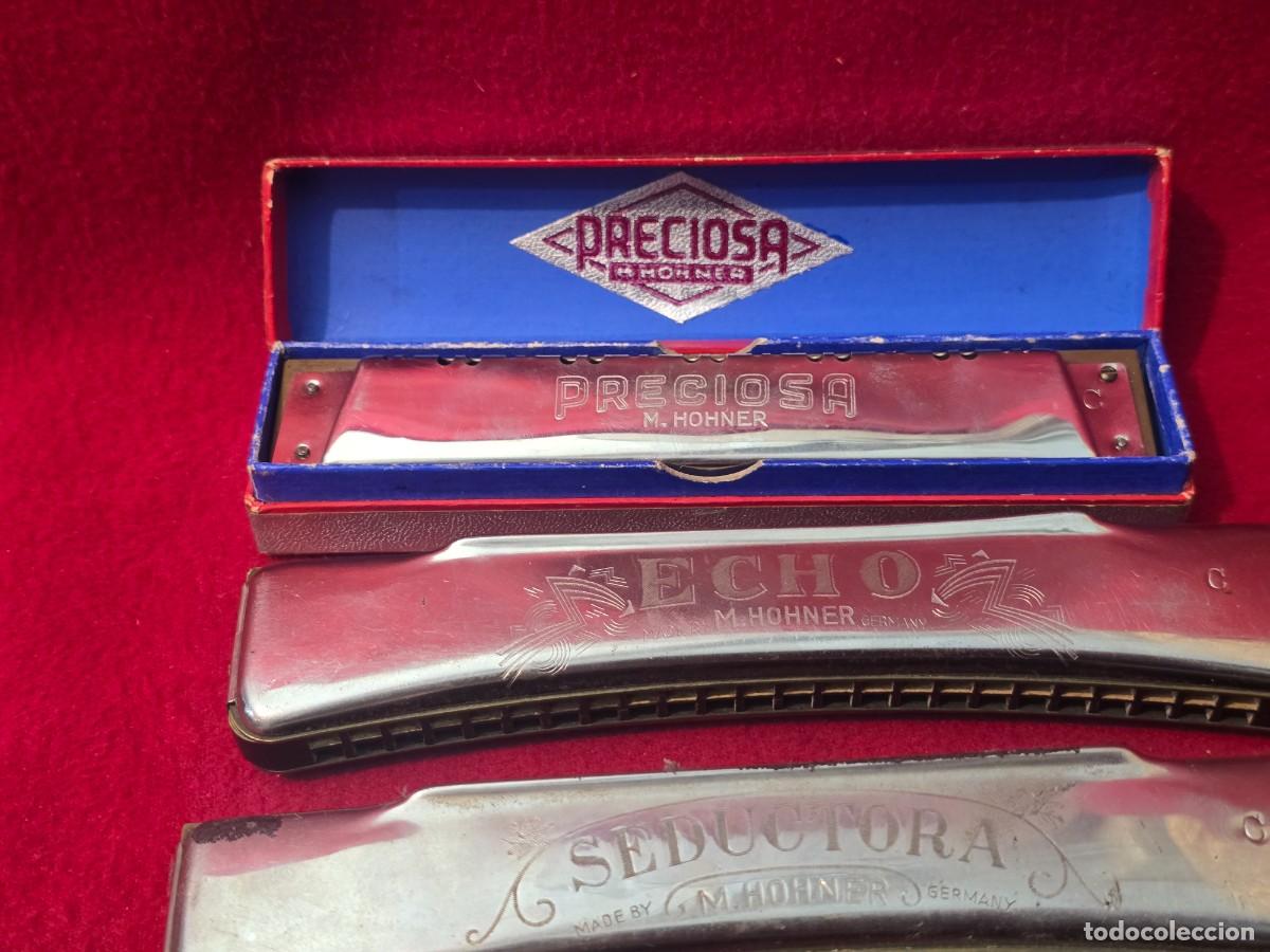 Instrumentos musicales: LOTE 4 HARMONICAS HOHNER - Foto 3