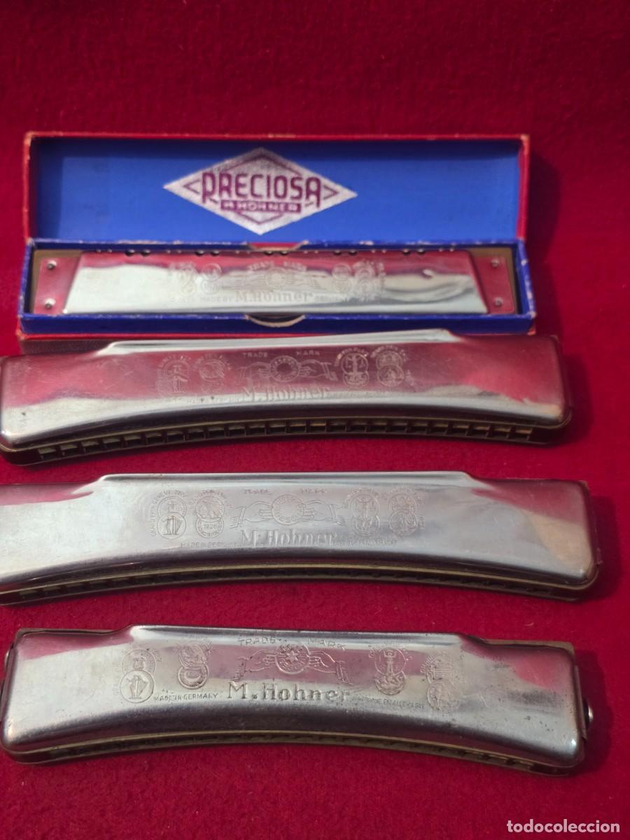 Instrumentos musicales: LOTE 4 HARMONICAS HOHNER - Foto 4