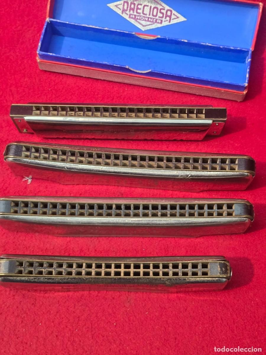 Instrumentos musicales: LOTE 4 HARMONICAS HOHNER - Foto 5