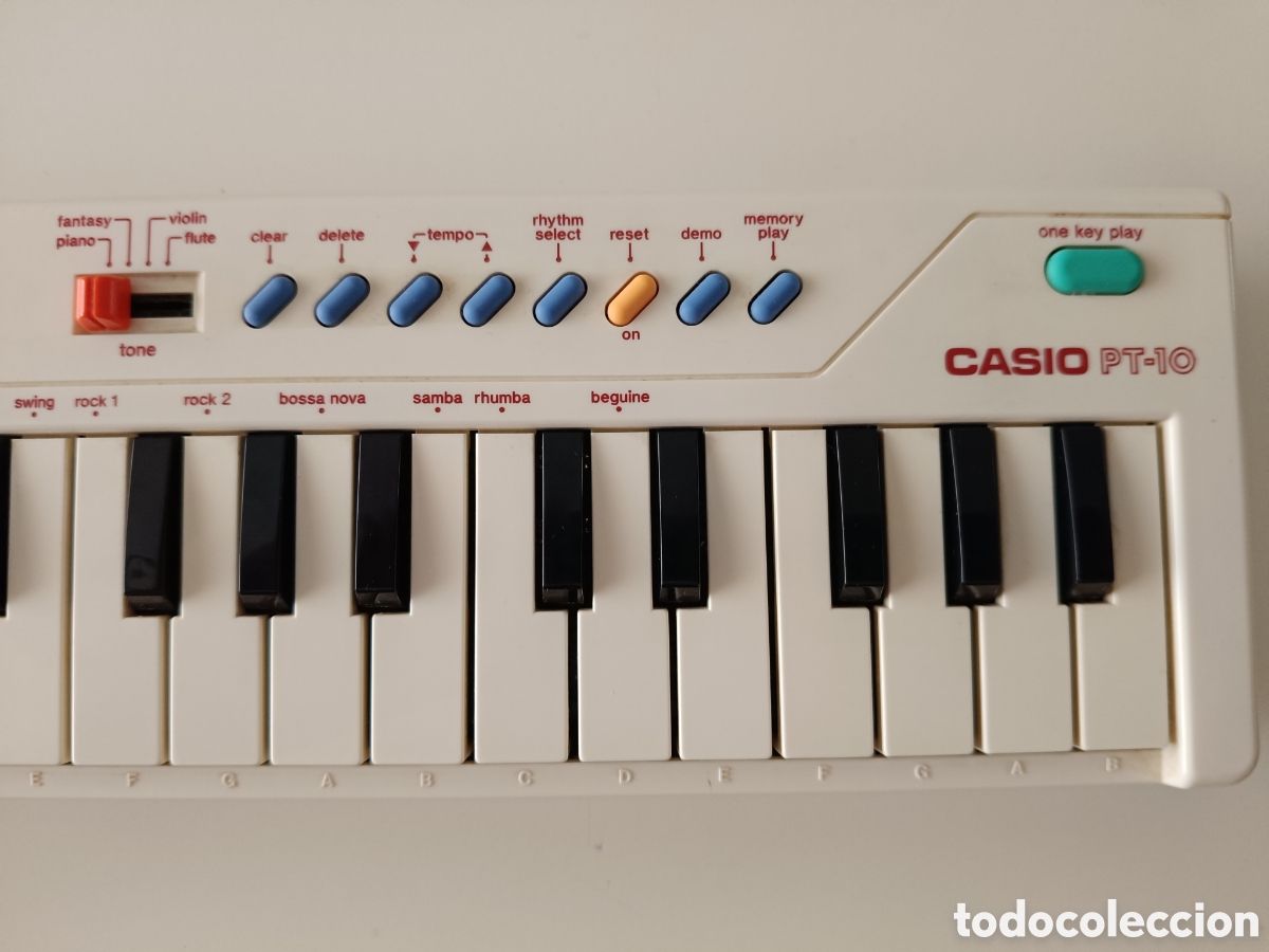 Instrumentos musicales: Teclado cl&aacute;sico Casio PT-10 - Foto 3