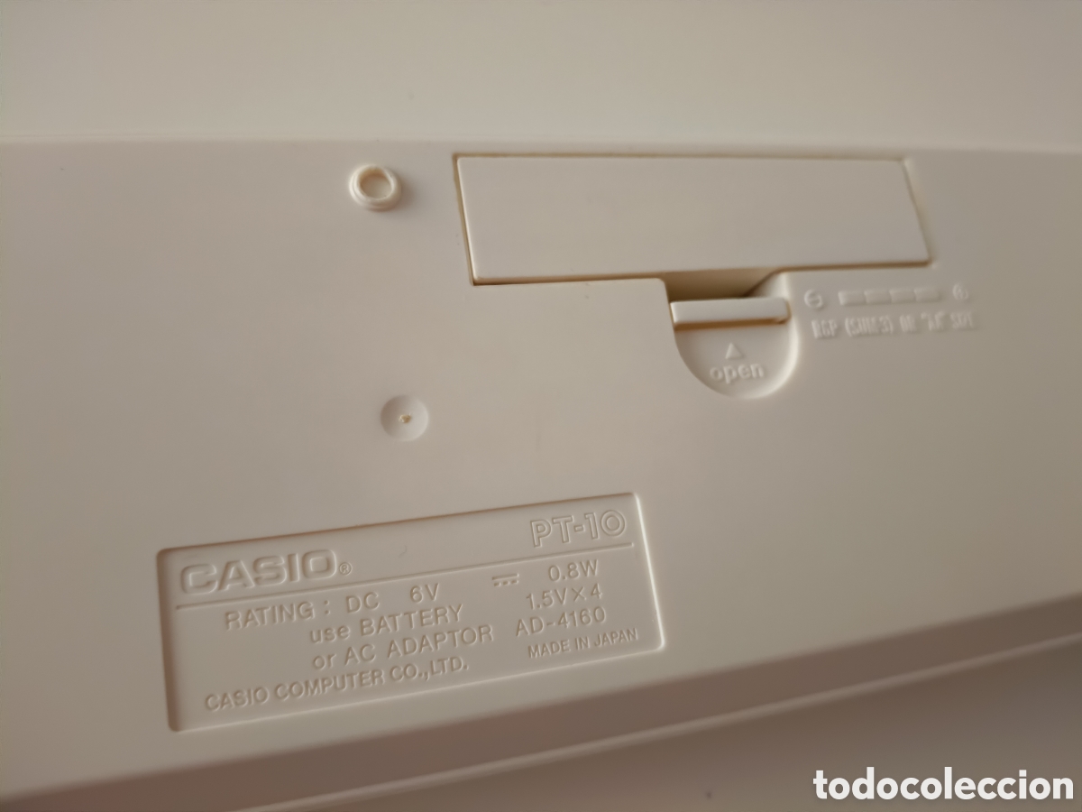 Instrumentos musicales: Teclado cl&aacute;sico Casio PT-10 - Foto 6
