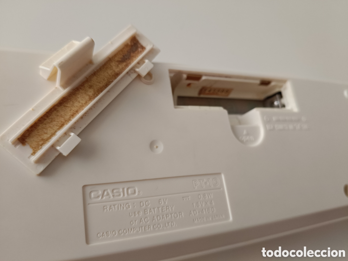 Instrumentos musicales: Teclado cl&aacute;sico Casio PT-10 - Foto 7