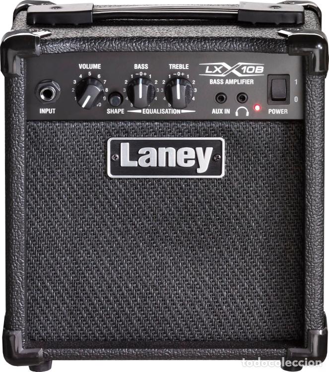 Instrumentos musicales: LANEY BASS AMP -10W BASS AMP, 2 EQ Combo Portable Practice Guitar