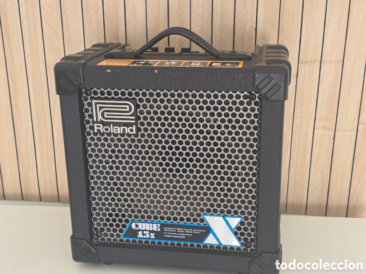 Instrumentos musicales: Roland CUBE-15X Amplificador Guitarra 15W