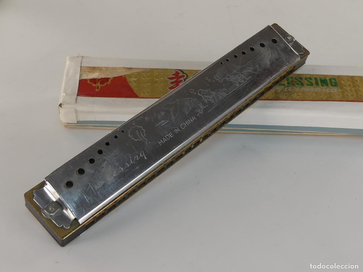 Instrumentos musicales: HARMONICA MARCA BLESSING CON CAJA - Foto 2