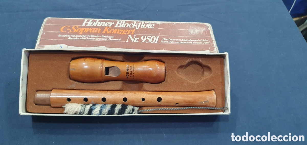 Instrumentos musicales: Flauta Hohner de madera. (L133) - Foto 1