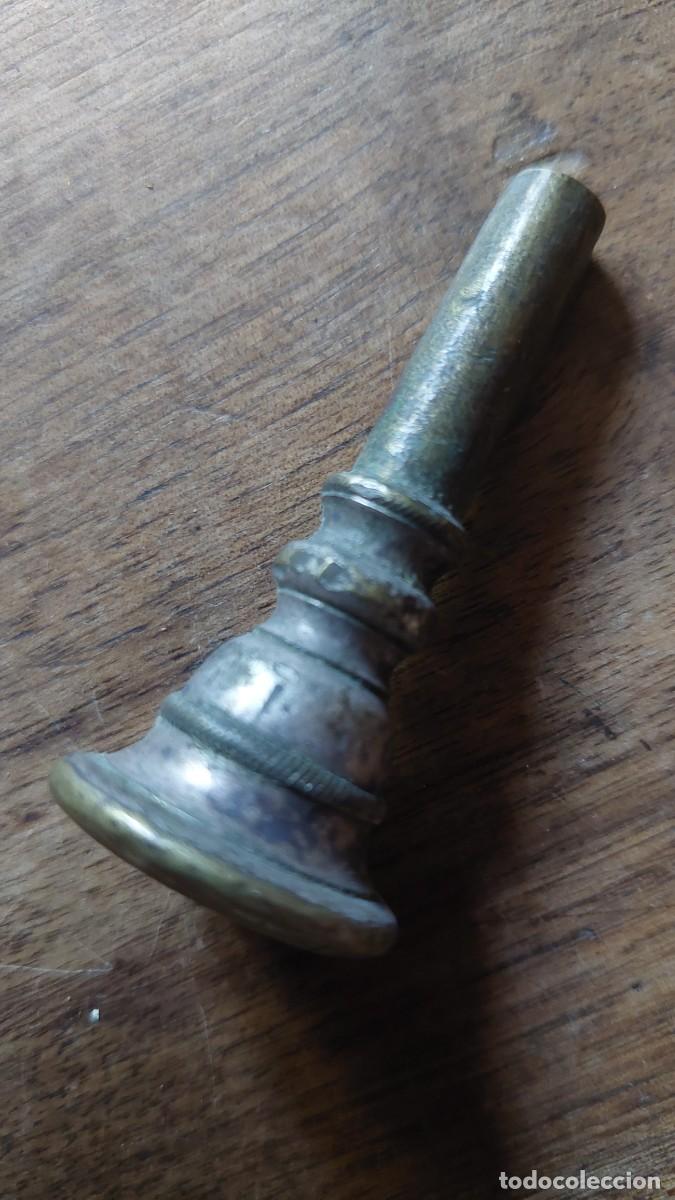 Instrumentos musicales: Boquilla de corneta metalica