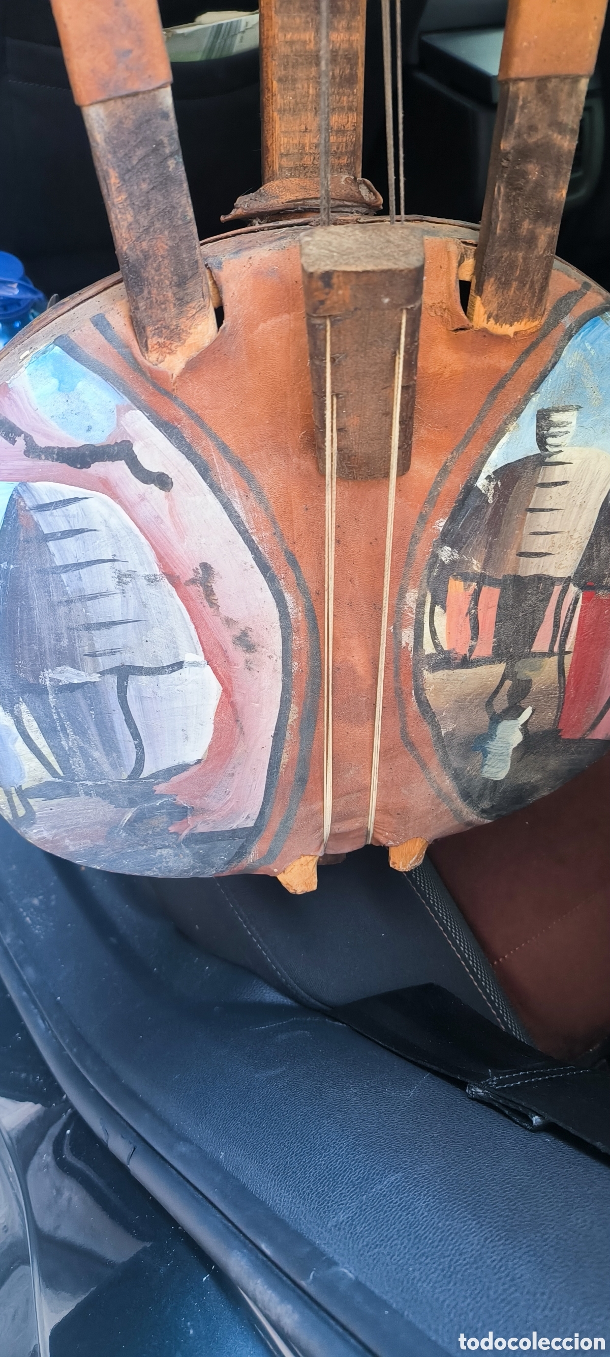 Instrumentos musicales: Antigua kora africana - Foto 6