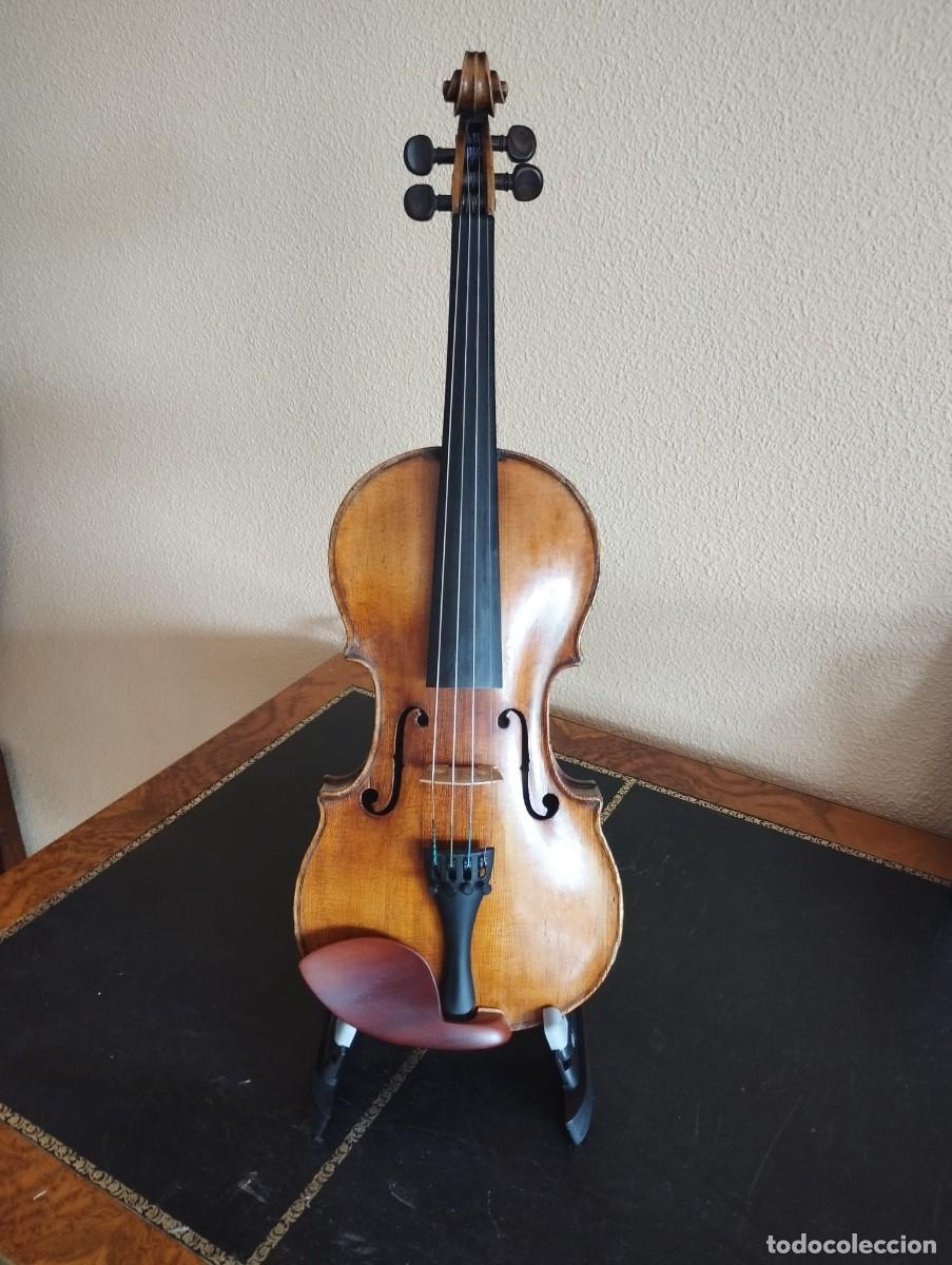 Instrumentos musicales: Viol&iacute;n 4/4 alem&aacute;n finales S XIX