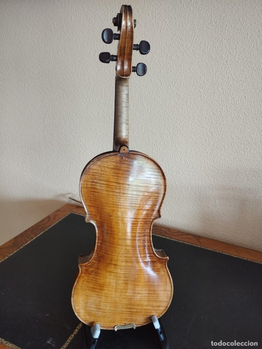 Instrumentos musicales: Viol&iacute;n 4/4 alem&aacute;n finales S XIX - Foto 2