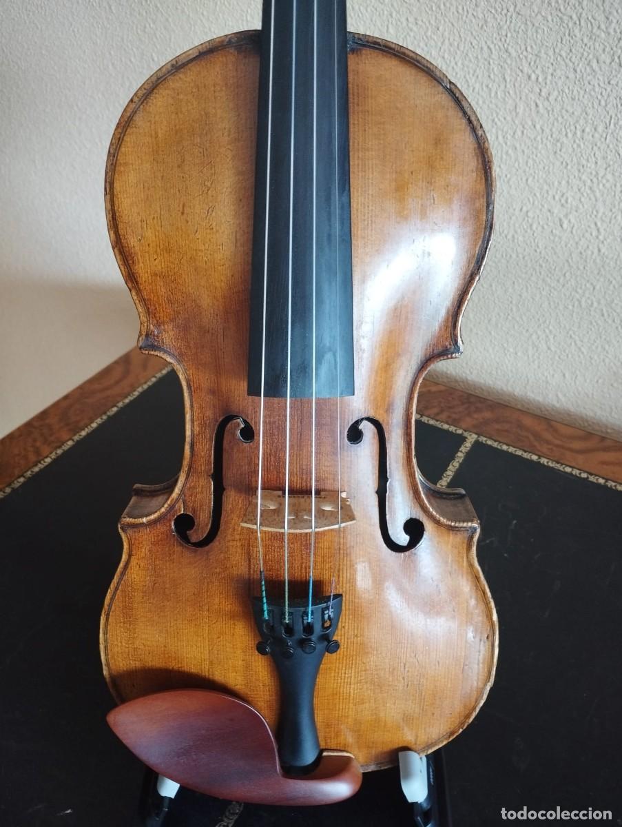 Instrumentos musicales: Viol&iacute;n 4/4 alem&aacute;n finales S XIX - Foto 3