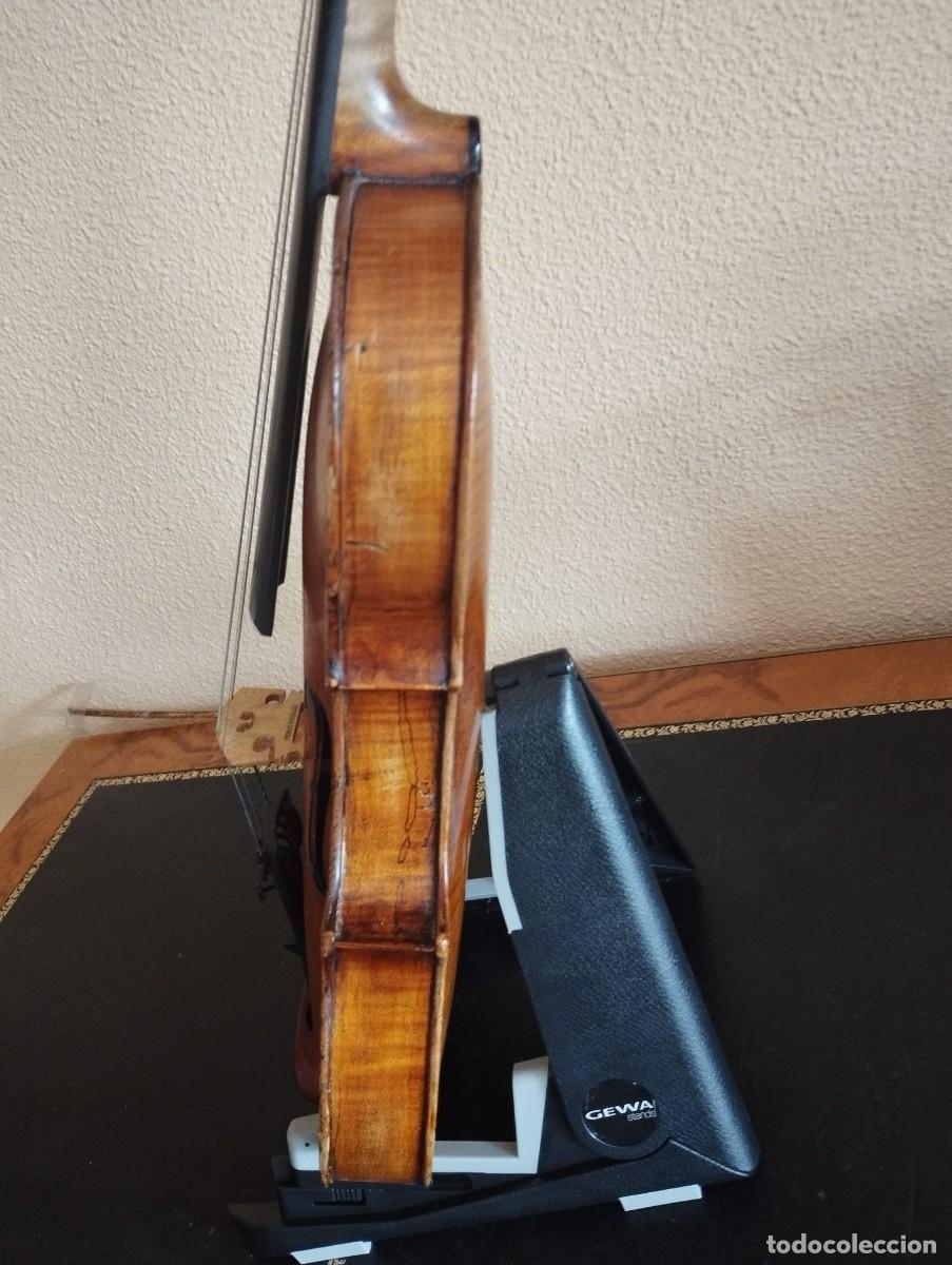 Instrumentos musicales: Viol&iacute;n 4/4 alem&aacute;n finales S XIX - Foto 5