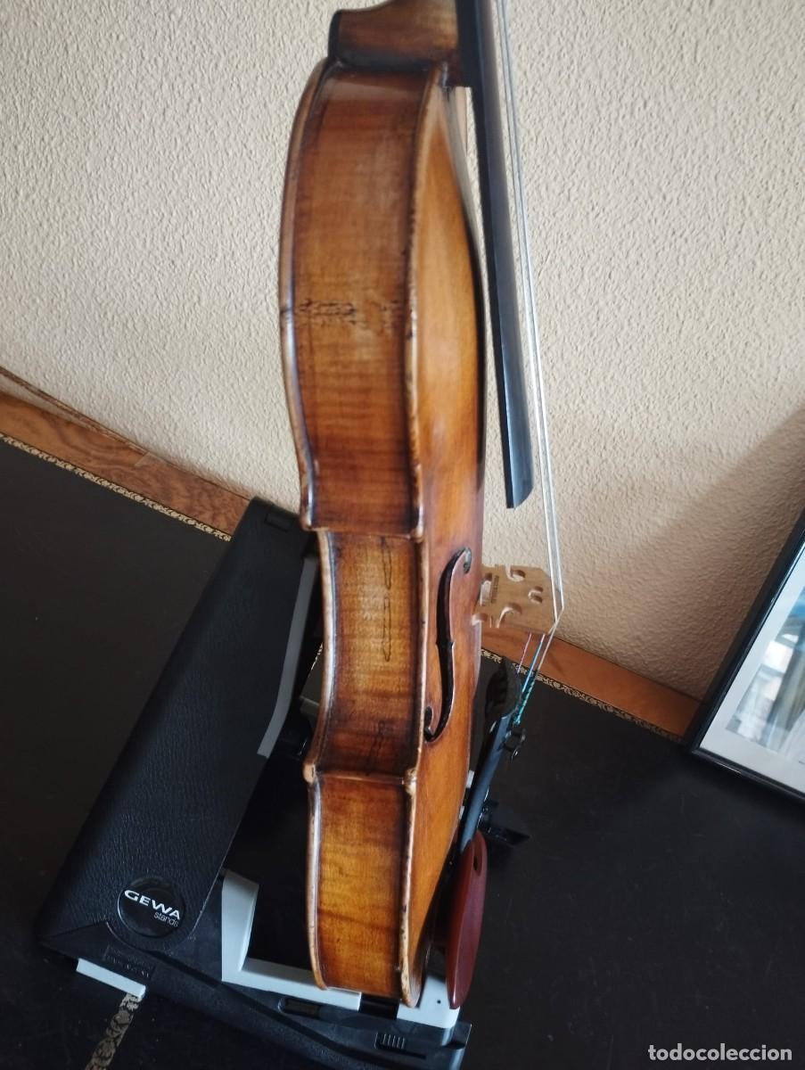 Instrumentos musicales: Viol&iacute;n 4/4 alem&aacute;n finales S XIX - Foto 7