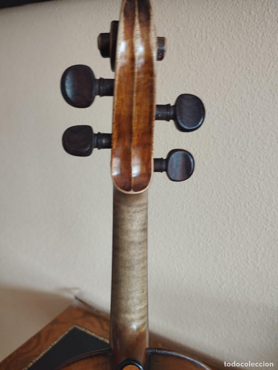 Instrumentos musicales: Viol&iacute;n 4/4 alem&aacute;n finales S XIX - Foto 10