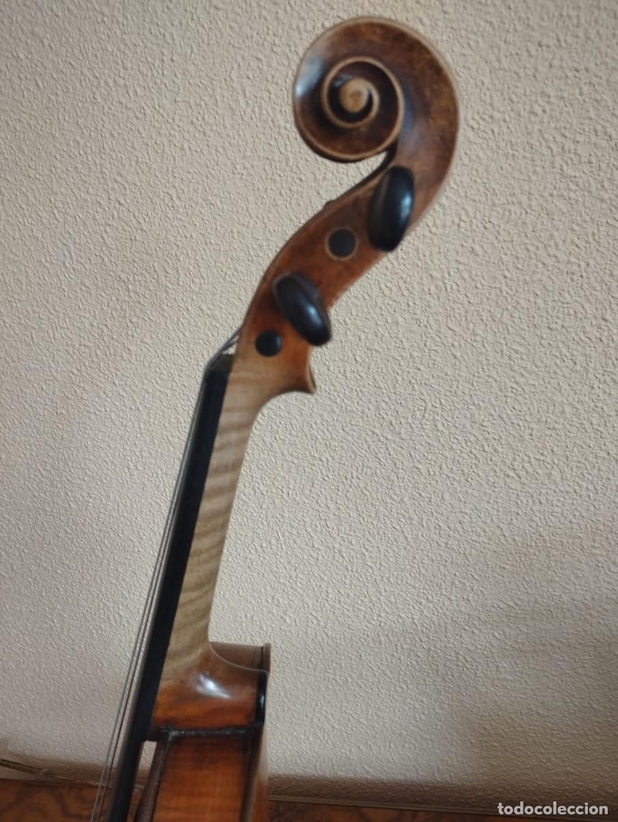 Instrumentos musicales: Viol&iacute;n 4/4 alem&aacute;n finales S XIX - Foto 11