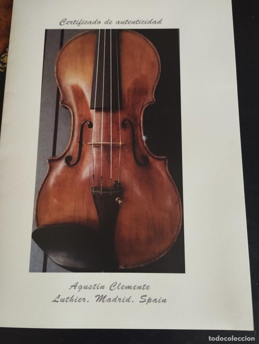 Instrumentos musicales: Viol&iacute;n 4/4 alem&aacute;n finales S XIX - Foto 12