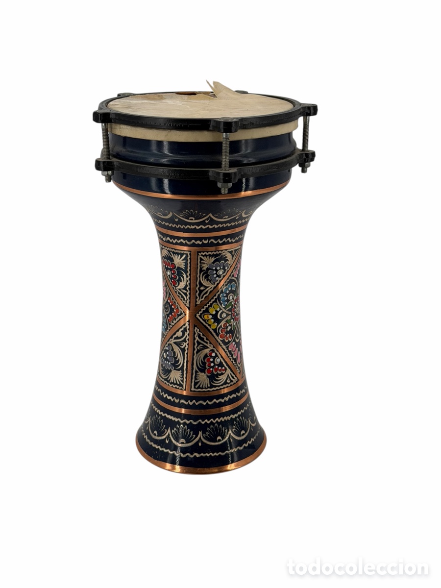 Instrumentos musicales: Tambor Decorativo de Cobre