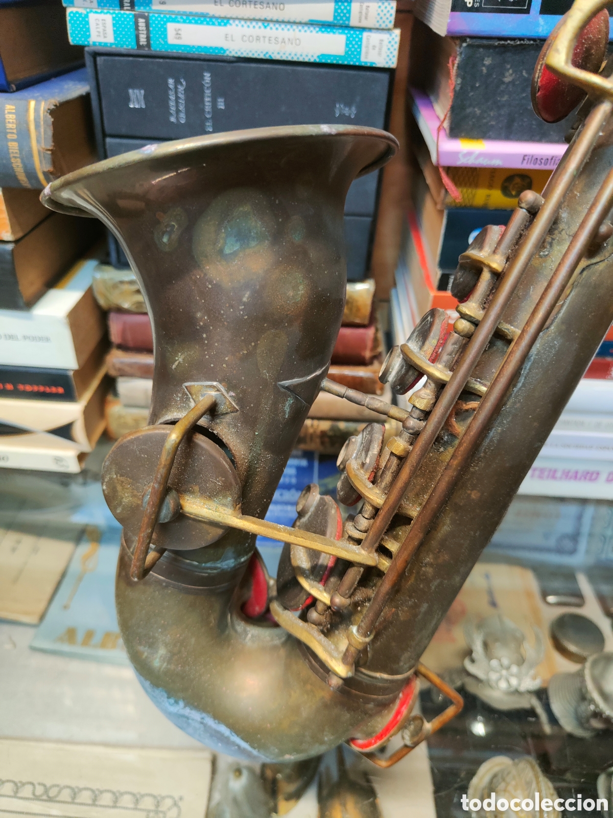Instrumentos musicales: Instrumento saxof&oacute;n de metal - Foto 2
