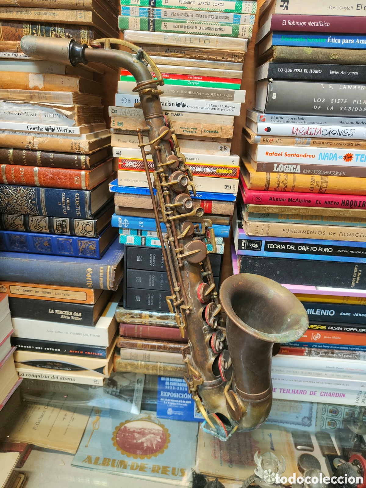 Instrumentos musicales: Instrumento saxof&oacute;n de metal - Foto 9