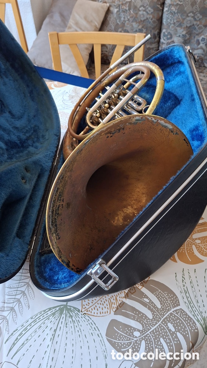 Instrumentos musicales: Trompa Yamaha YHR-321 (Si bemol) con estuche original