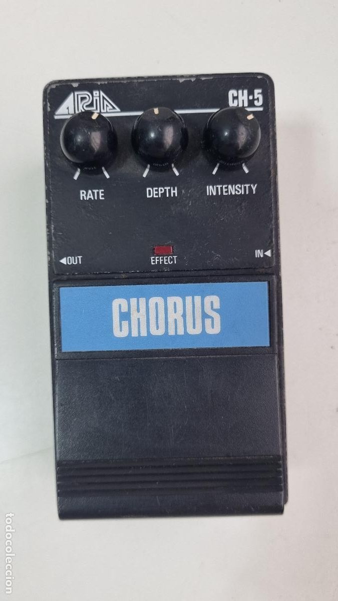 Instrumentos musicales: Pedal guitarra ARIA CH-5 Chorus vintage a&ntilde;os 80 Made in Japan &ndash; Sin probar