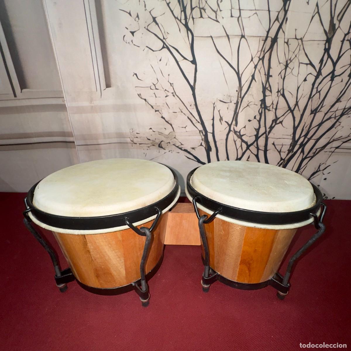 Instrumentos musicales: Set de Bong&oacute;s de Madera - Foto 1