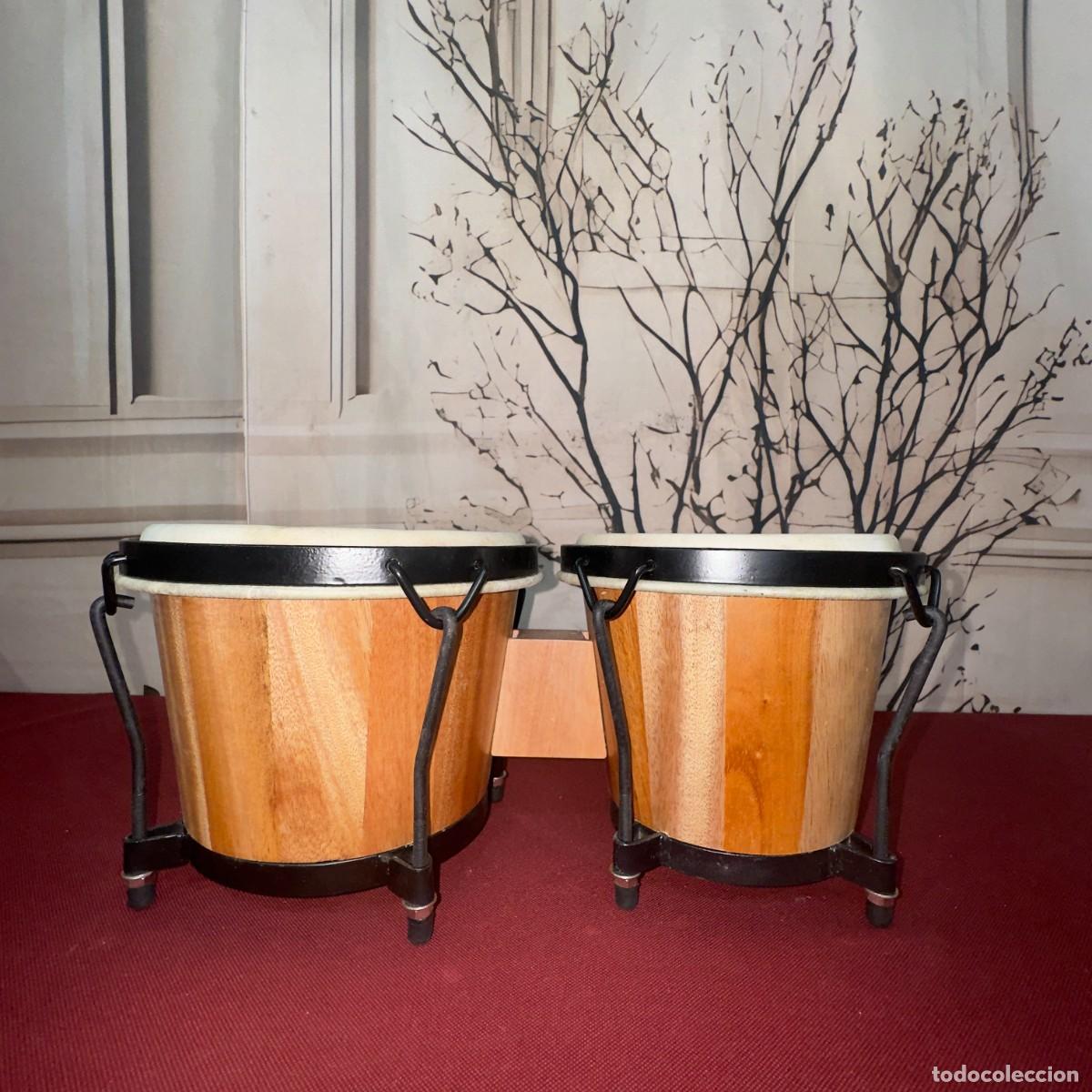 Instrumentos musicales: Set de Bong&oacute;s de Madera - Foto 3