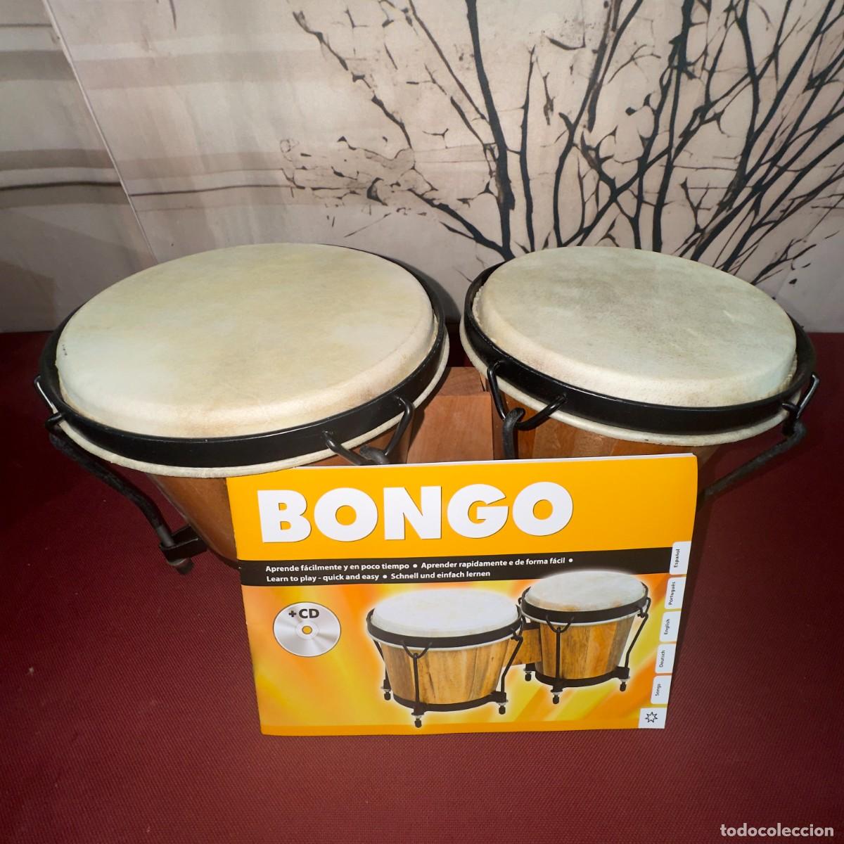 Instrumentos musicales: Set de Bong&oacute;s de Madera - Foto 4
