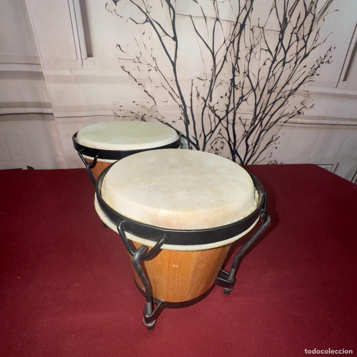 Instrumentos musicales: Set de Bong&oacute;s de Madera - Foto 6