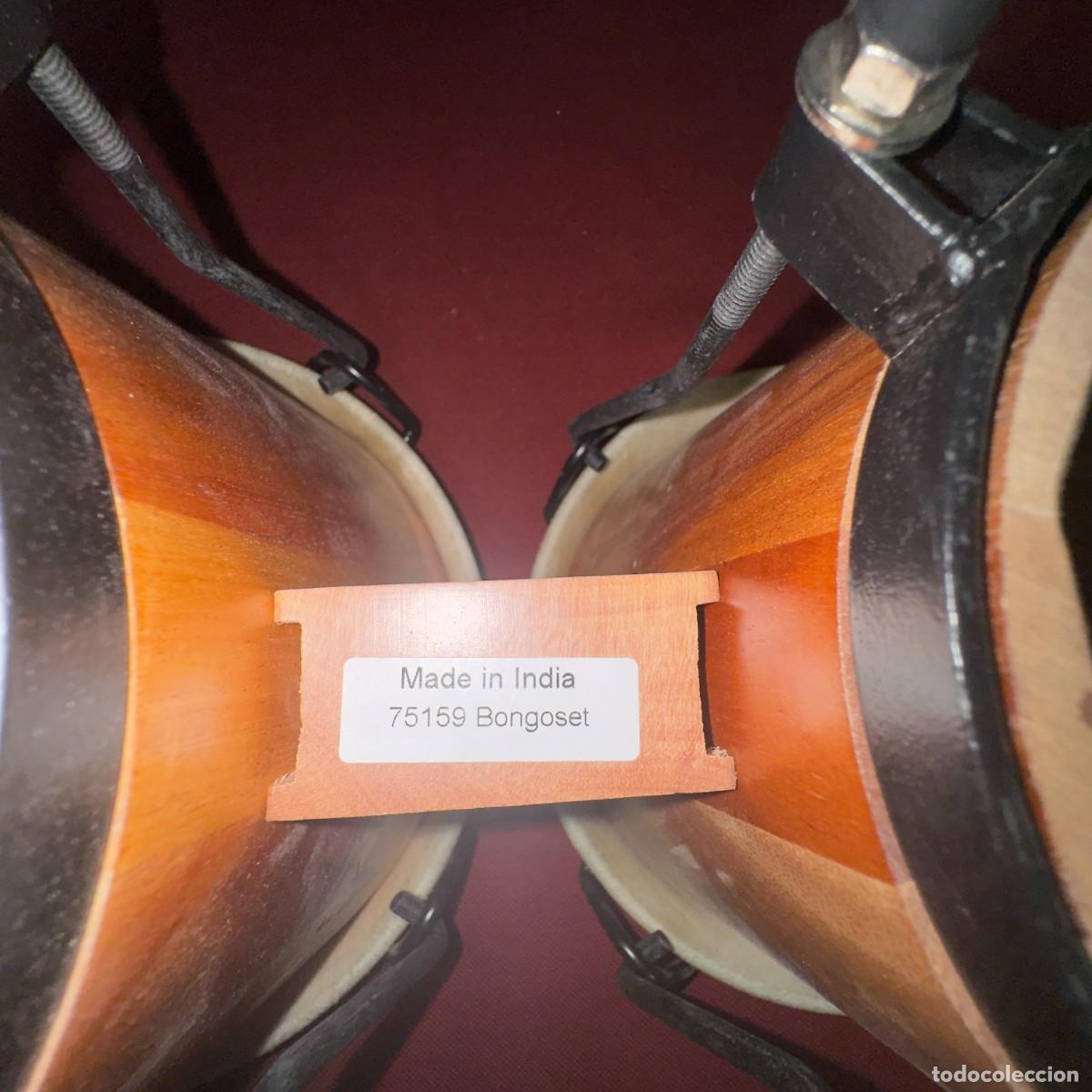 Instrumentos musicales: Set de Bong&oacute;s de Madera - Foto 7