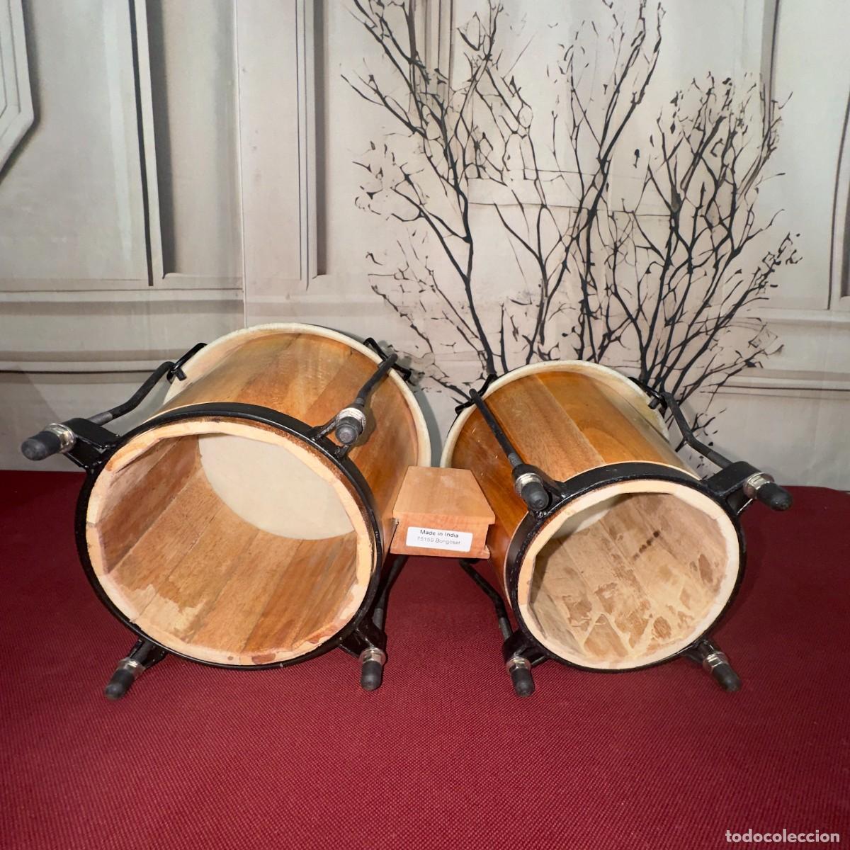 Instrumentos musicales: Set de Bong&oacute;s de Madera - Foto 8