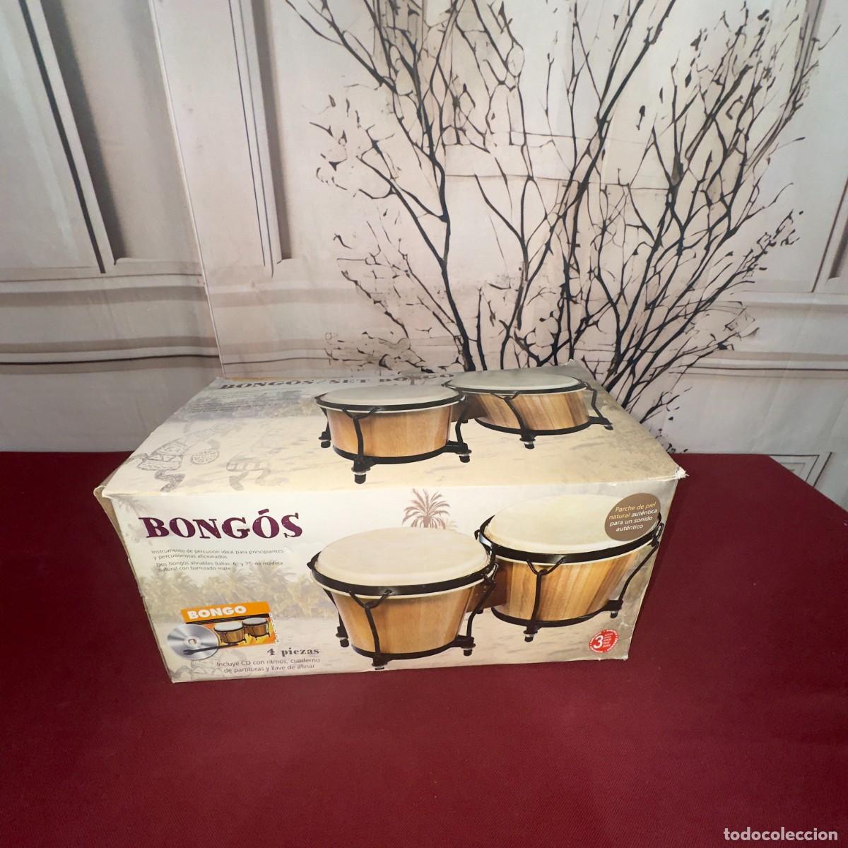 Instrumentos musicales: Set de Bong&oacute;s de Madera - Foto 9