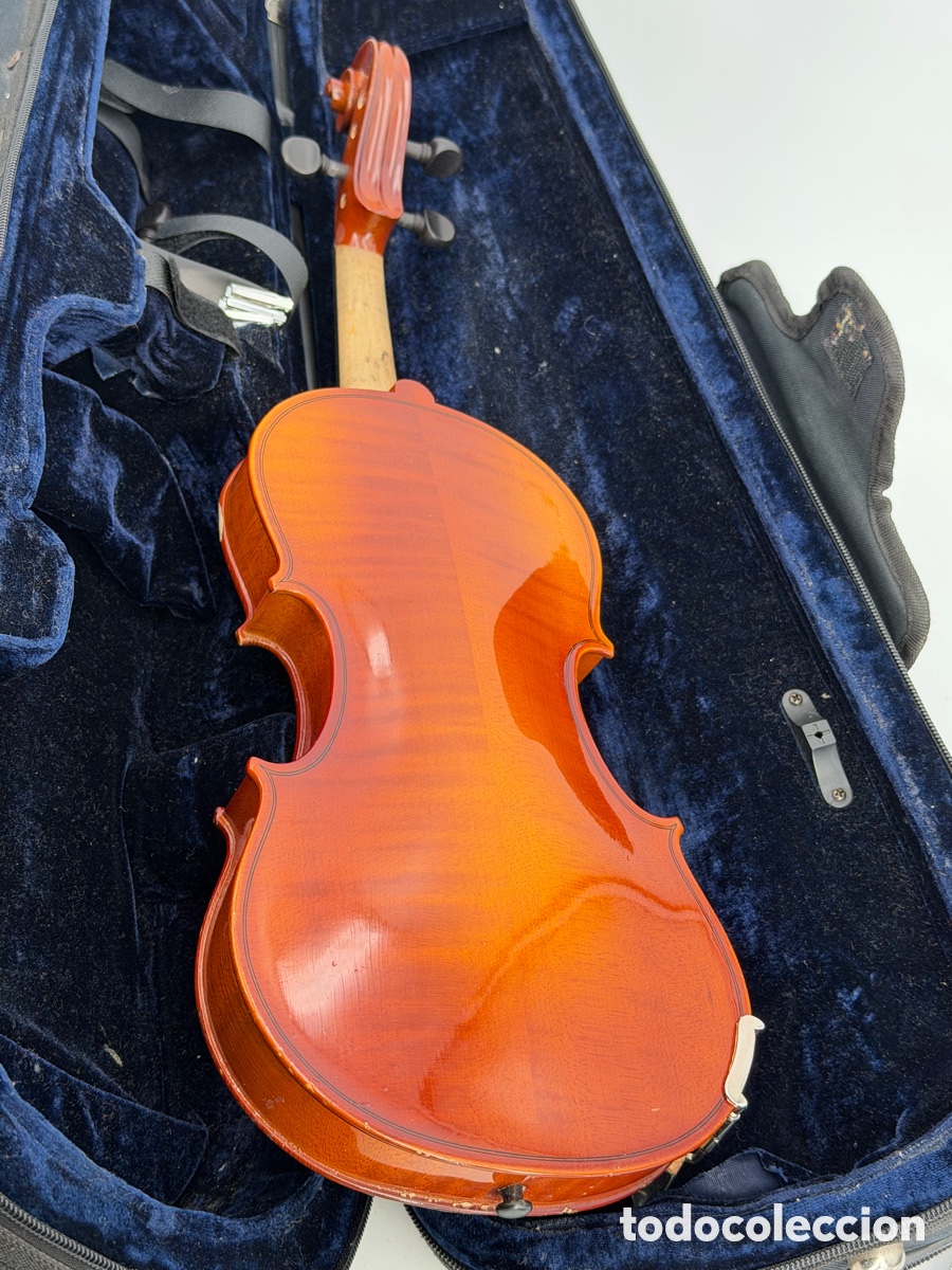 Instrumentos musicales: Viol&iacute;n de Madera en Caja con Complementos - Foto 6