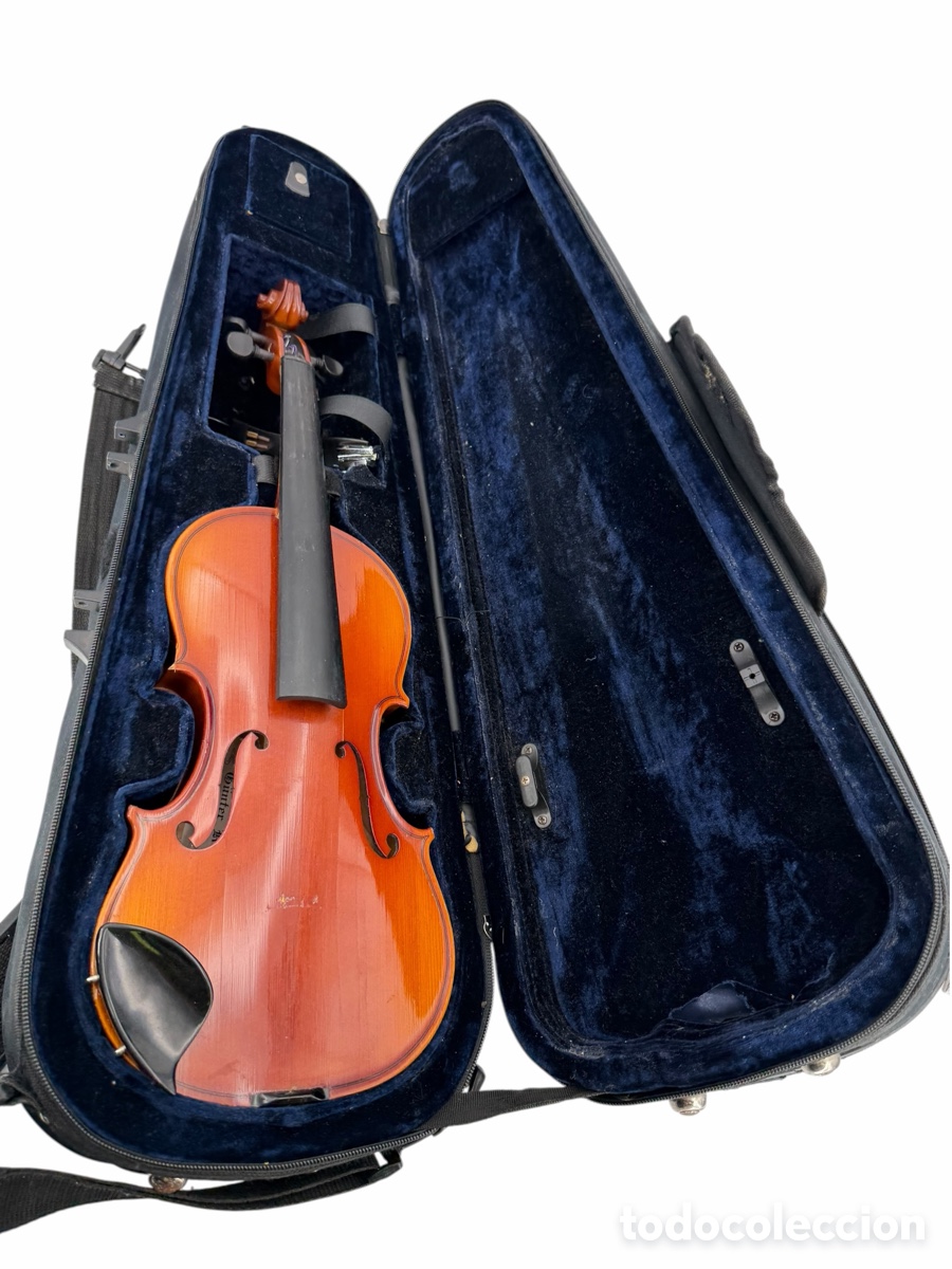 Instrumentos musicales: Viol&iacute;n de Madera en Caja con Complementos - Foto 1