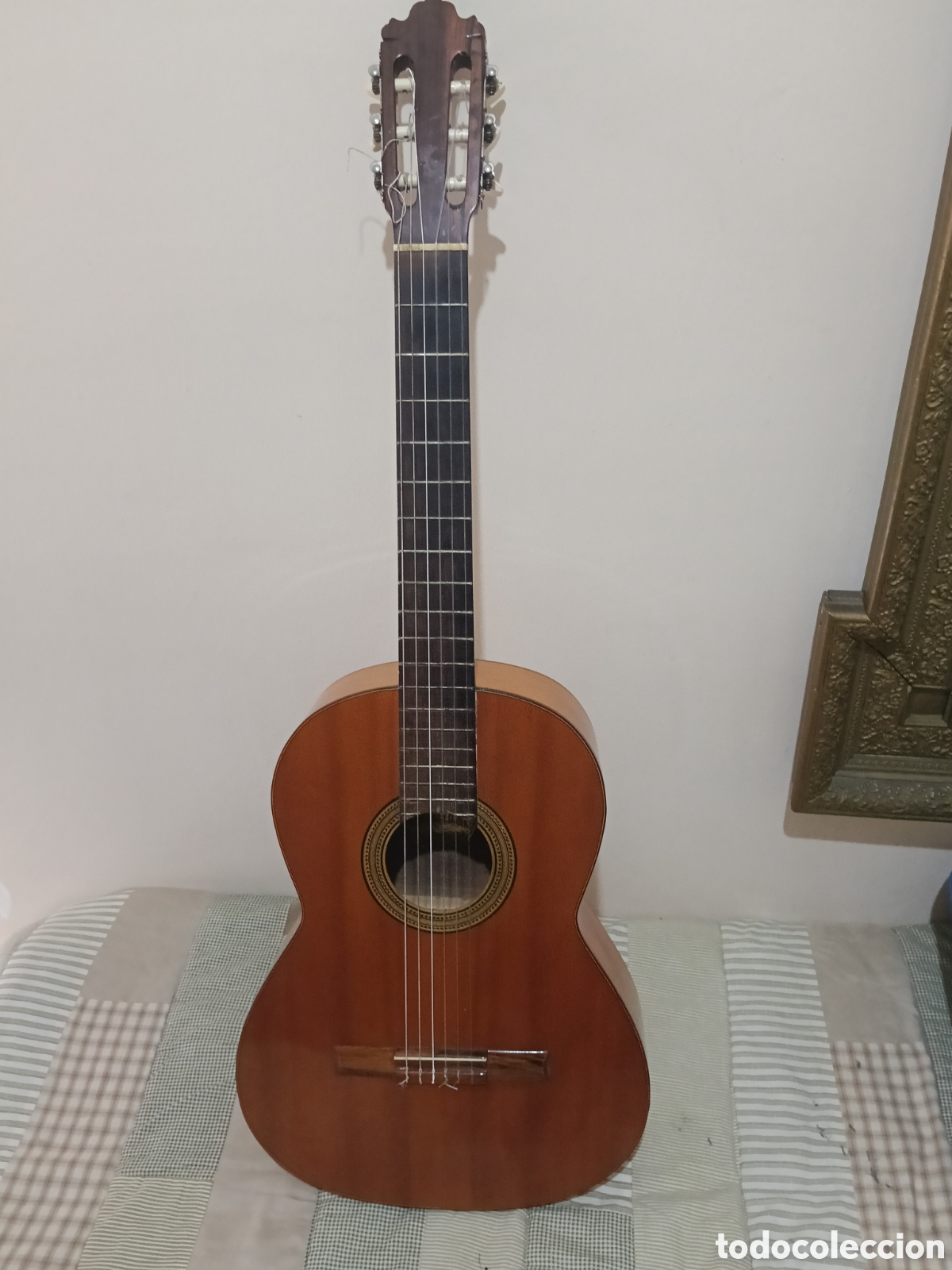 Instrumentos musicales: Antigua guitarra sonando bien